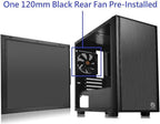 Thermaltake CA-1J1-00S1NN-00 Versa H17 Micro ATX Gaming Case