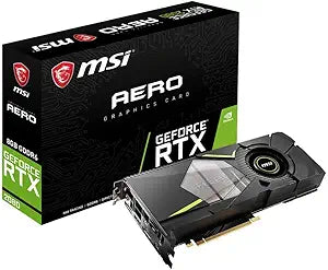 MSI RTX 2080 AERO 8GB GDDR6 Graphics Card (Renewed) — main product image