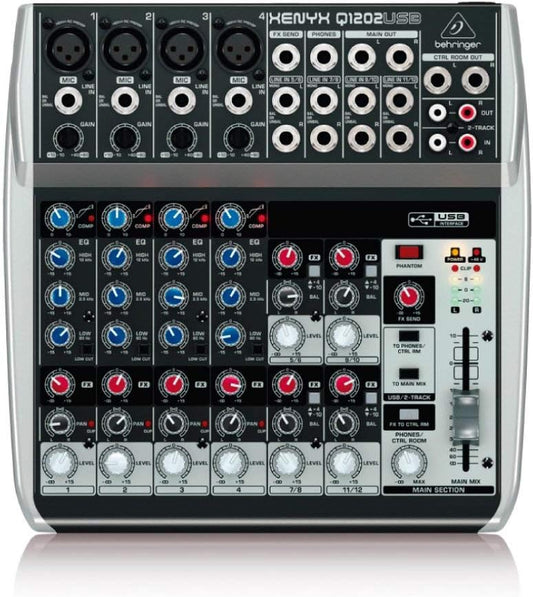 Behringer Q1202USB Xenyx 12-Input USB Mixer