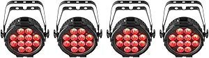 Chauvet DJ SlimPAR Pro H USB LED Lighting 4-Pack