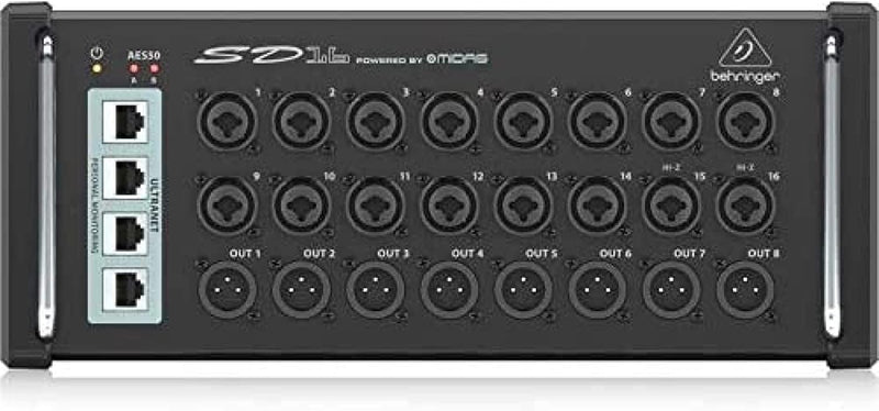 Behringer SD16: 16-Channel Digital Stage Box with MIDAS Preamps — main product image