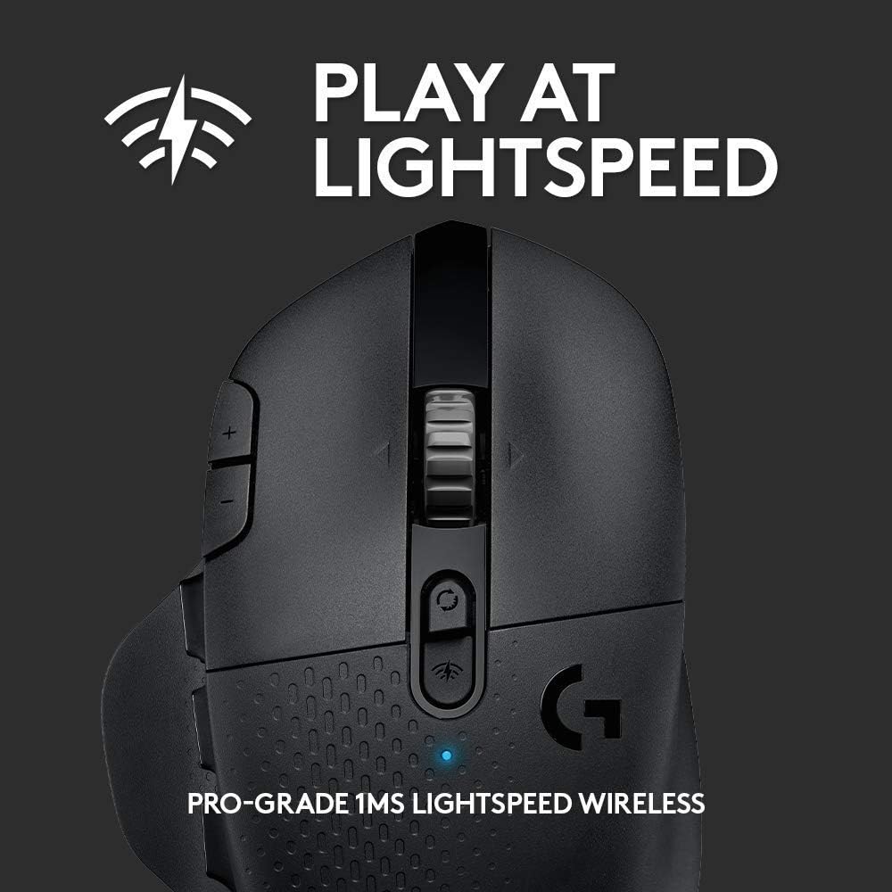 Logitech G604 Lightspeed Wireless Gaming Mouse (Renewed)