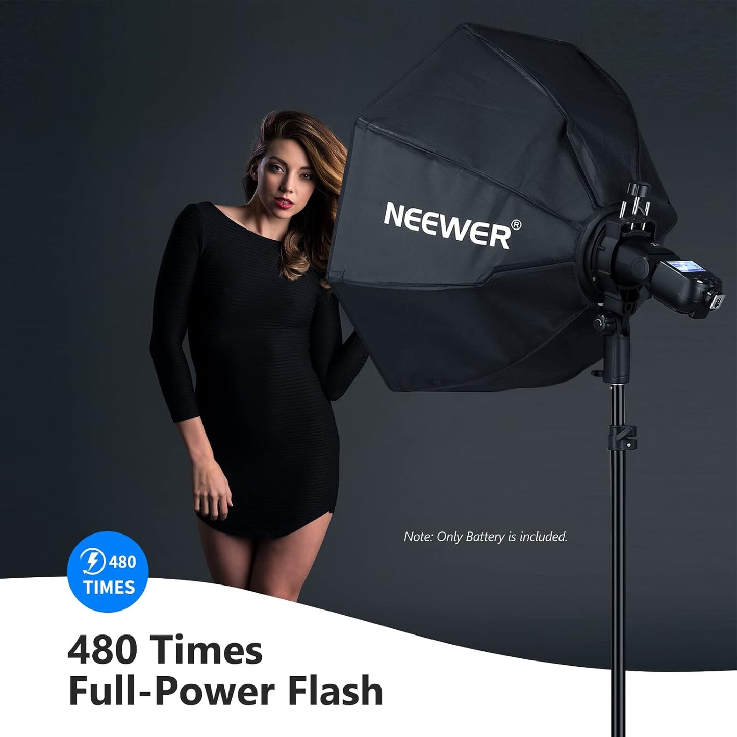 Neewer NB-Z1 Flash 7.4V 2600mAh Li-ion Replacement Battery