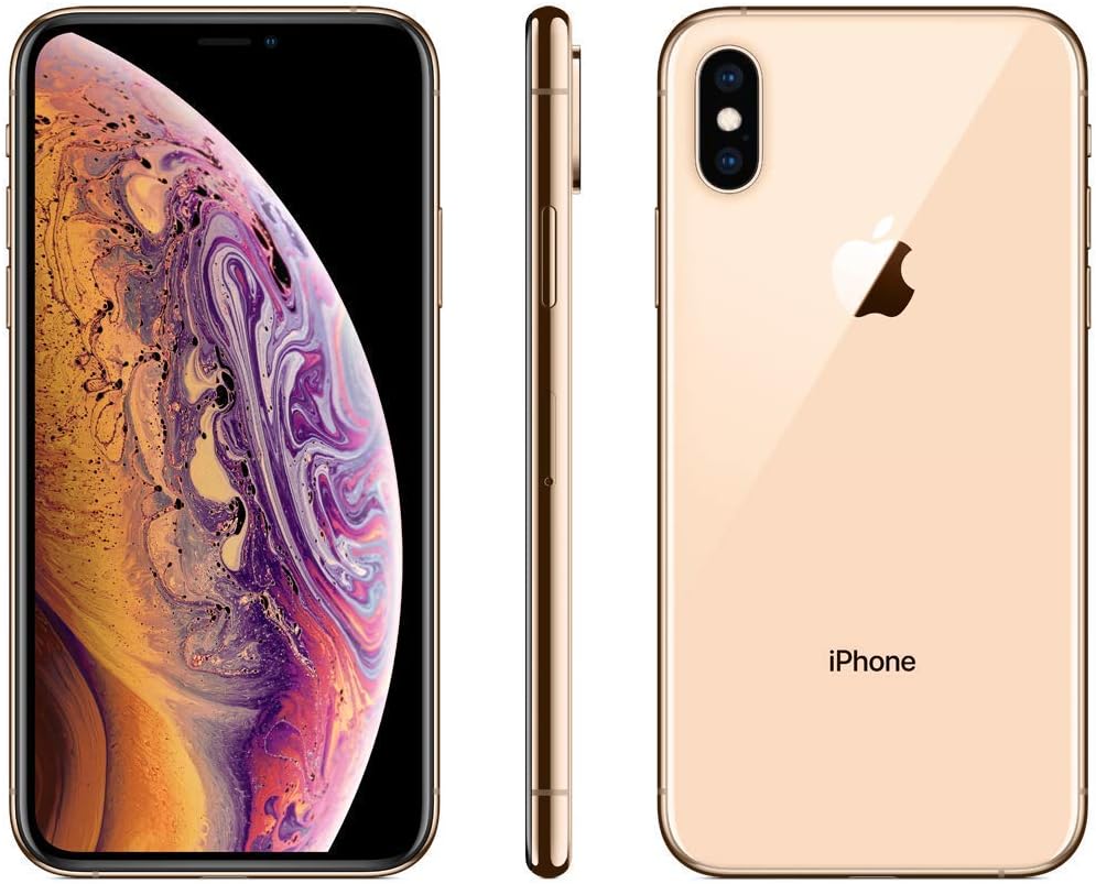 Apple iPhone XS 64GB Gold - Unlocked (Renewed)