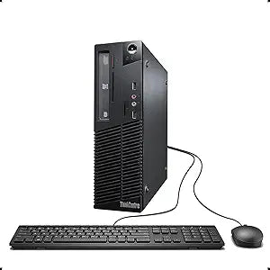 Lenovo M73 ThinkCentre Desktop, i5, 8GB, 500GB HDD, Windows 10 (Renewed)