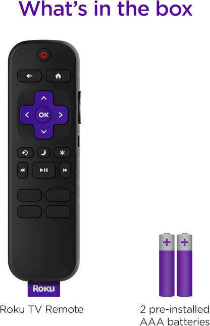 Roku RCC1R Official TV Replacement Remote