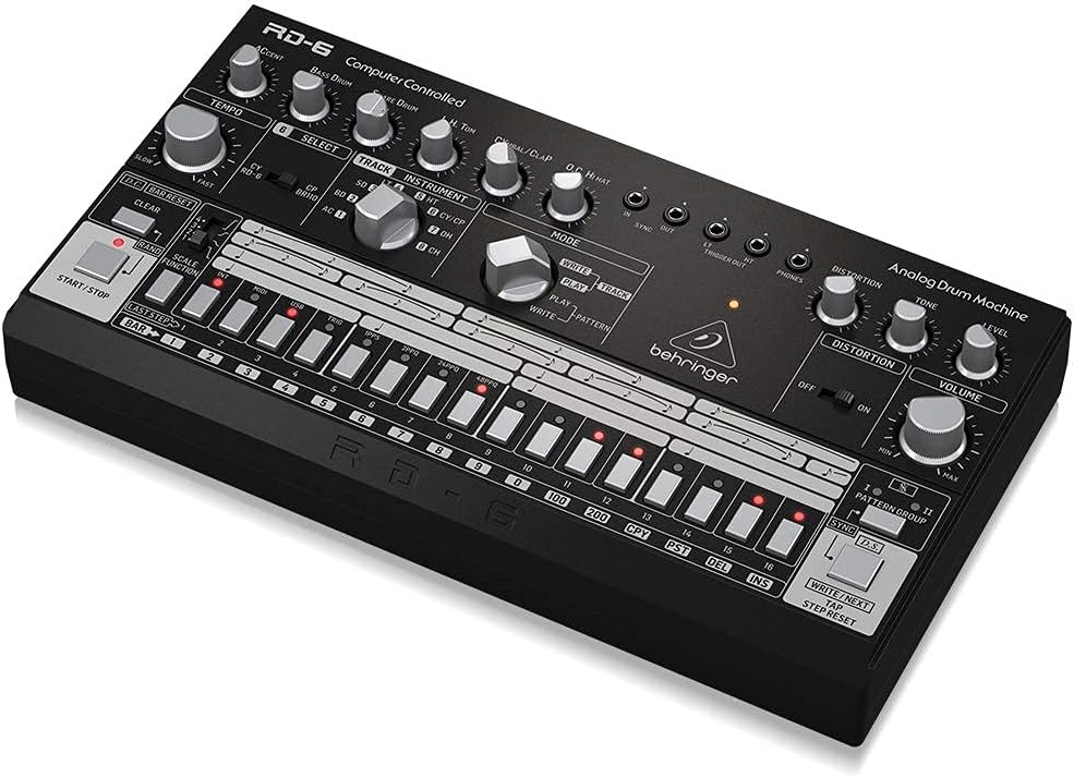 Behringer RD-6-BK: Electronic Drum Controller (Renewed)