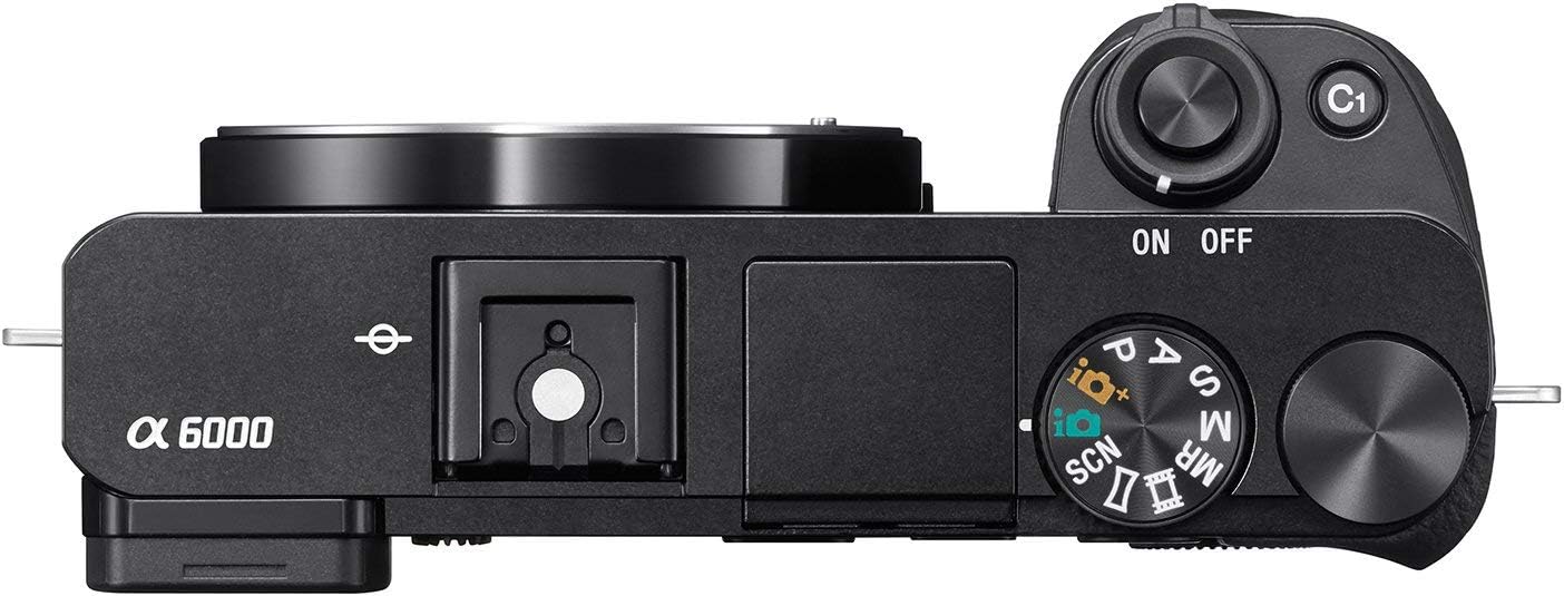 Sony ILCE6000L/B Alpha a6000 Mirrorless Camera 16-50mm Lens Renewed