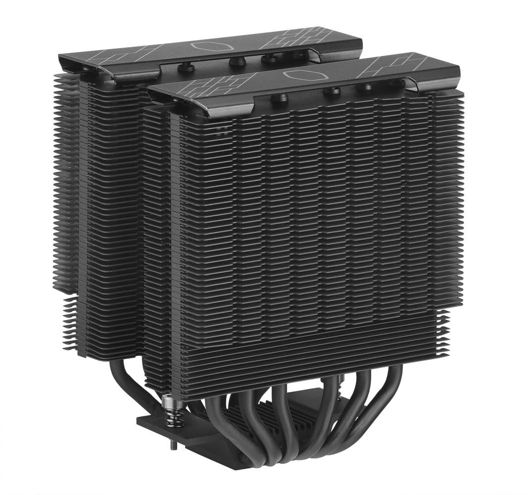 Cooler Master RR-D6BB-20PA-R1 Hyper 622 Halo Black CPU Air Cooler - Dual Tower ARGB