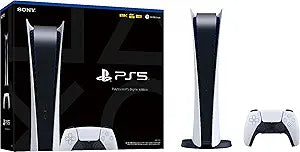 Sony Playstation 5 Digital Edition (Disc-Free) Console