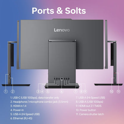 Lenovo 10R8 ThinkCentre 23.8" All-in-One Desktop i7 32GB 1TB SSD