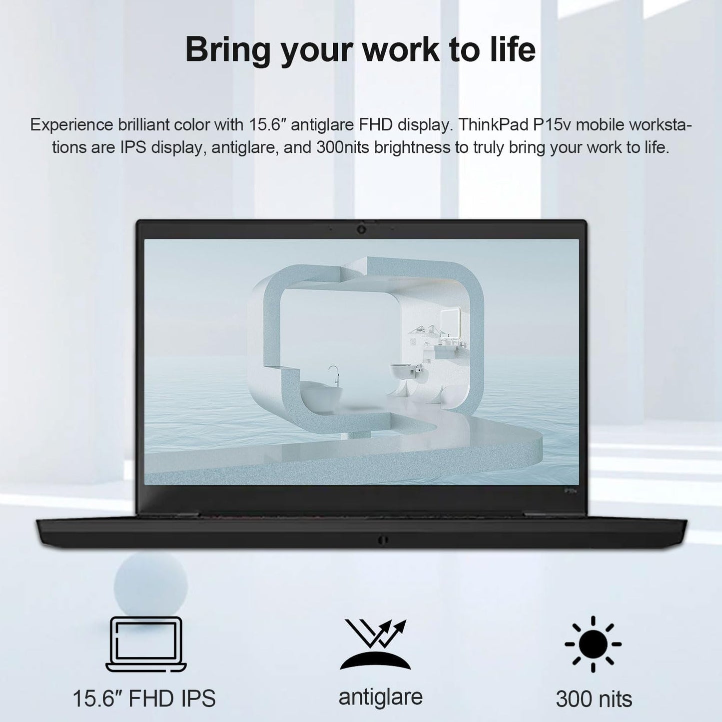 Lenovo ThinkPad P15v Gen 3 i7 T1200 64GB 2TB W11 Laptop