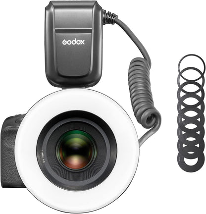Godox MF-R76 Macro Ring Flash for Sony Canon Nikon Fuji