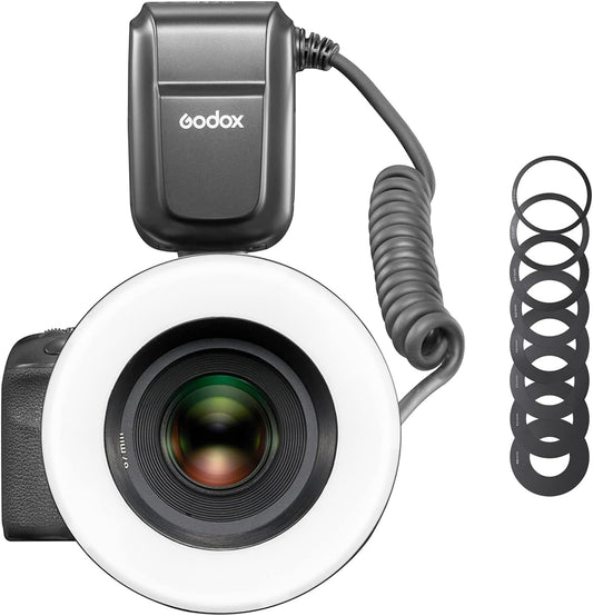 Godox MF-R76 Macro Ring Flash for Sony Canon Nikon Fuji