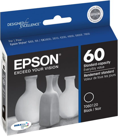 Epson T060120-S Black DURABrite Ultra Standard Ink Cartridge