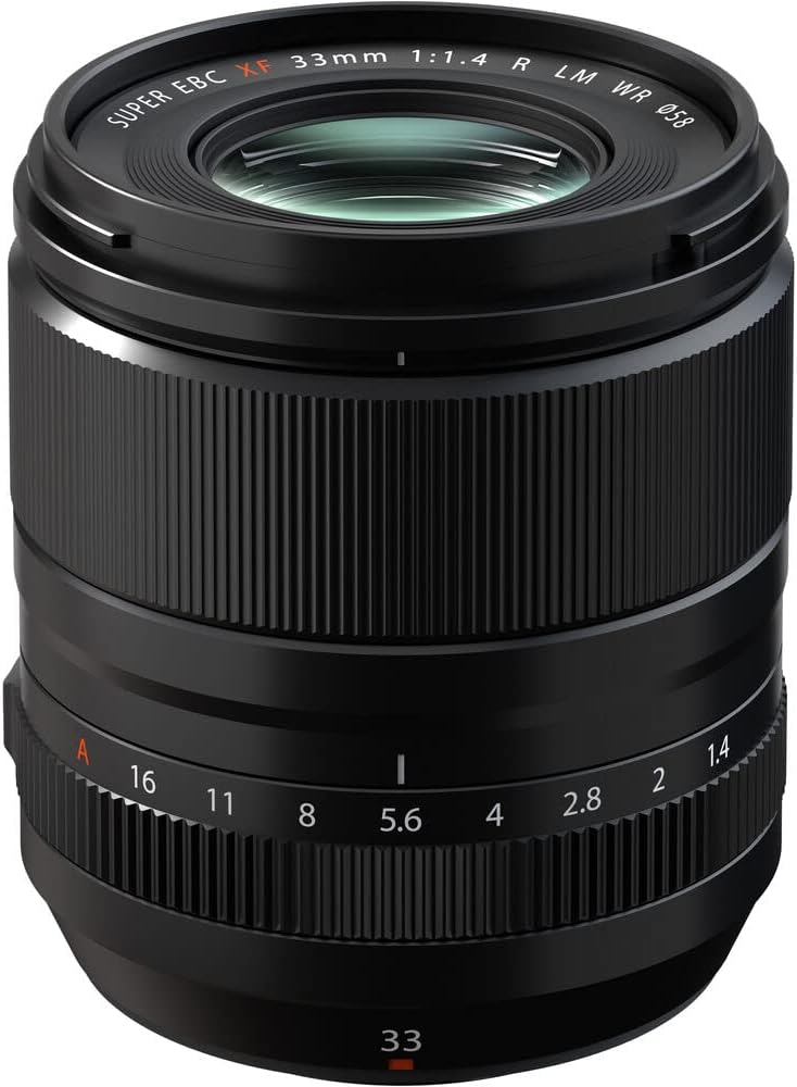 Fujifilm 16719201 Fujinon XF 33mm F1.4 Lens