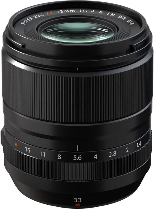 Fujifilm 16719201 Fujinon XF 33mm F1.4 Lens