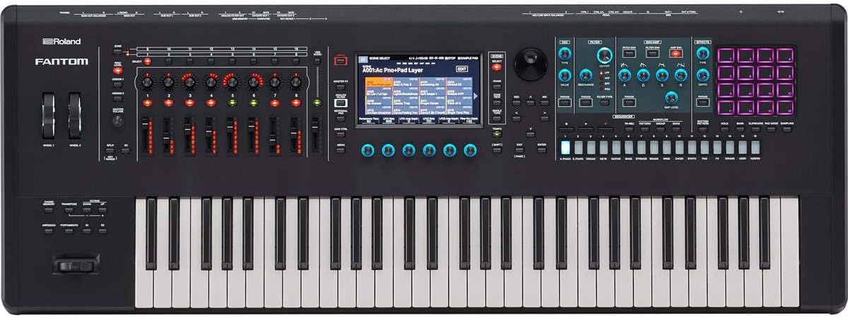 Roland FANTOM-6 61-Key Music Workstation Synthesizer