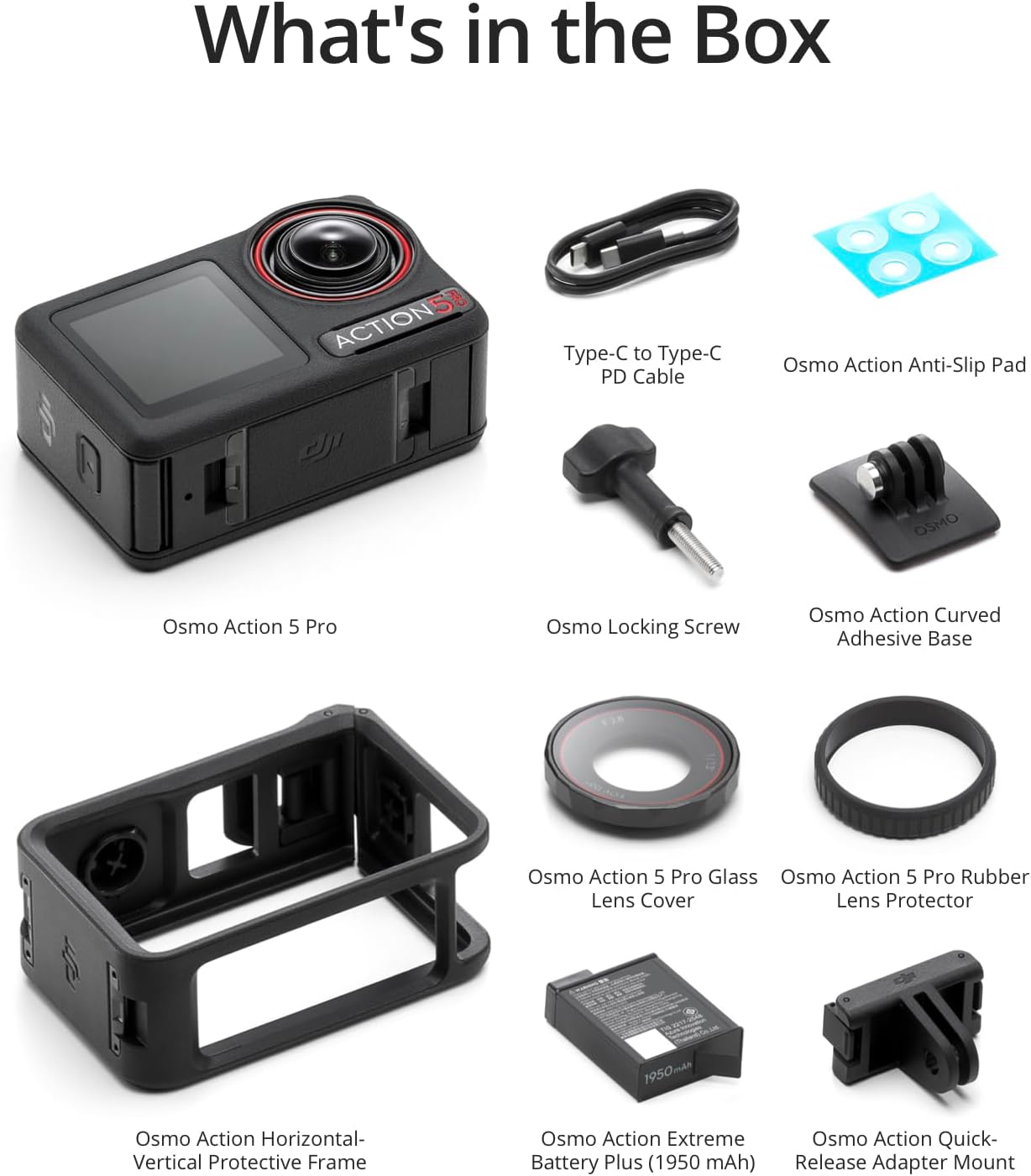 DJI 6941565989512 - Osmo Action 5 Pro - 4K Waterproof Camera