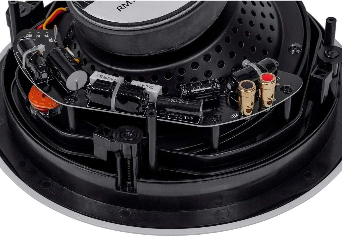 Monoprice 134198 Alpha 8" Carbon Fiber In-Ceiling Speakers Pair