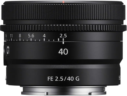 Sony SEL50F14Z FE 40mm f/2.5 G Lens Bundle