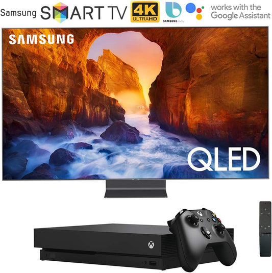 Samsung QN75Q90RA 75" QLED 4K TV Xbox One X