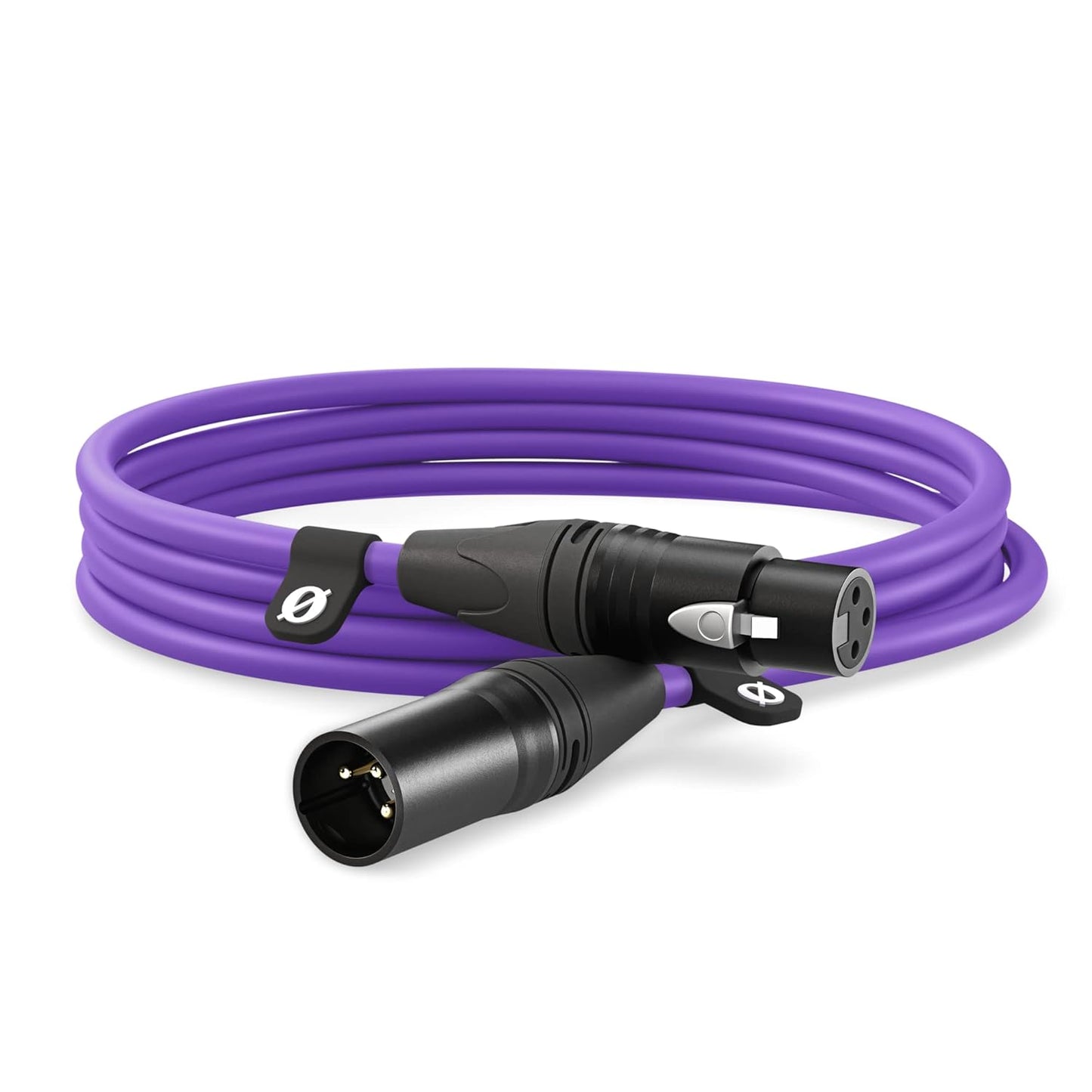 Rode XLR3M-PU Premium 3m XLR Microphone Cable - Purple