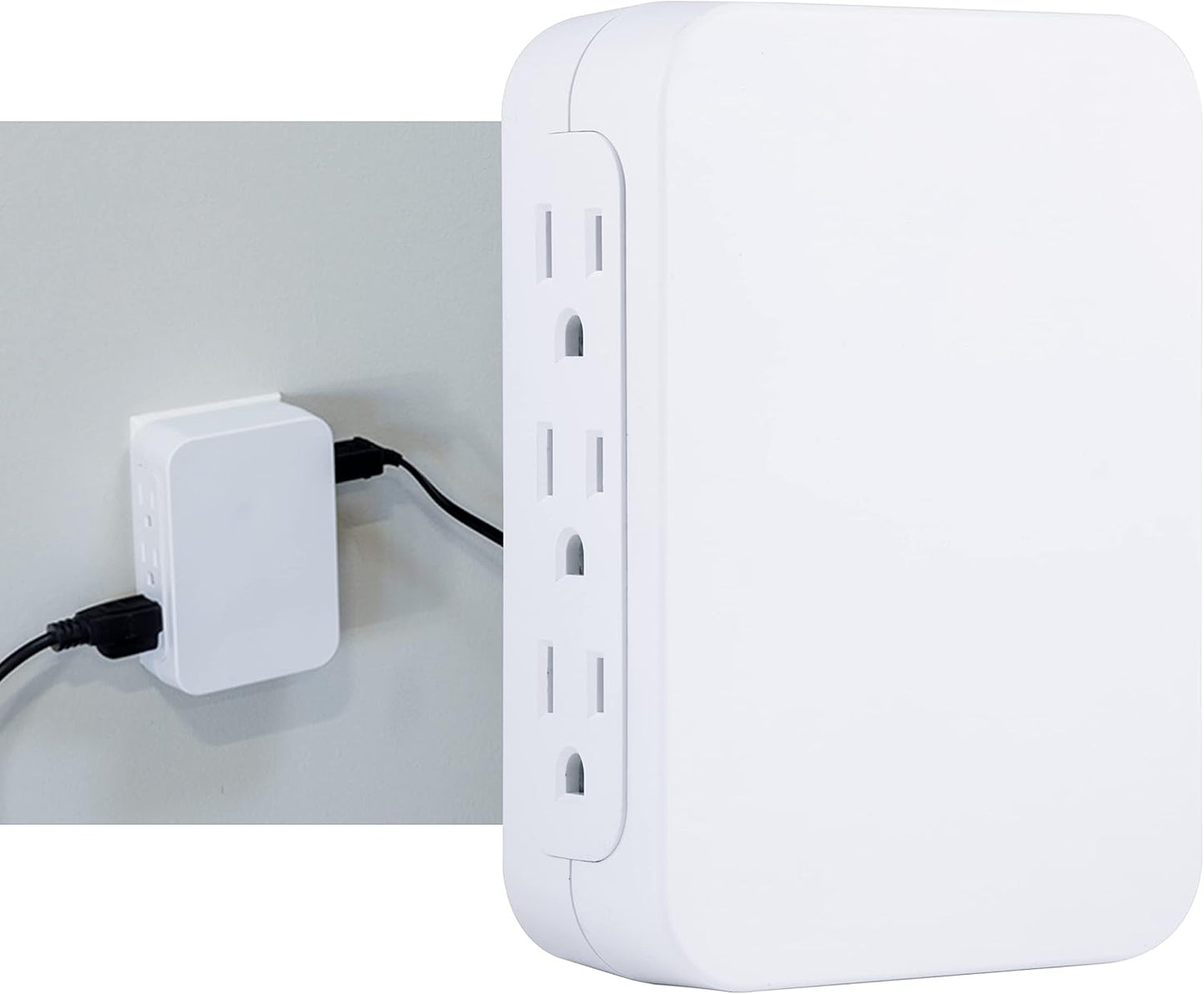 GE 10353 Pro 6-Outlet Side Access Surge Protector