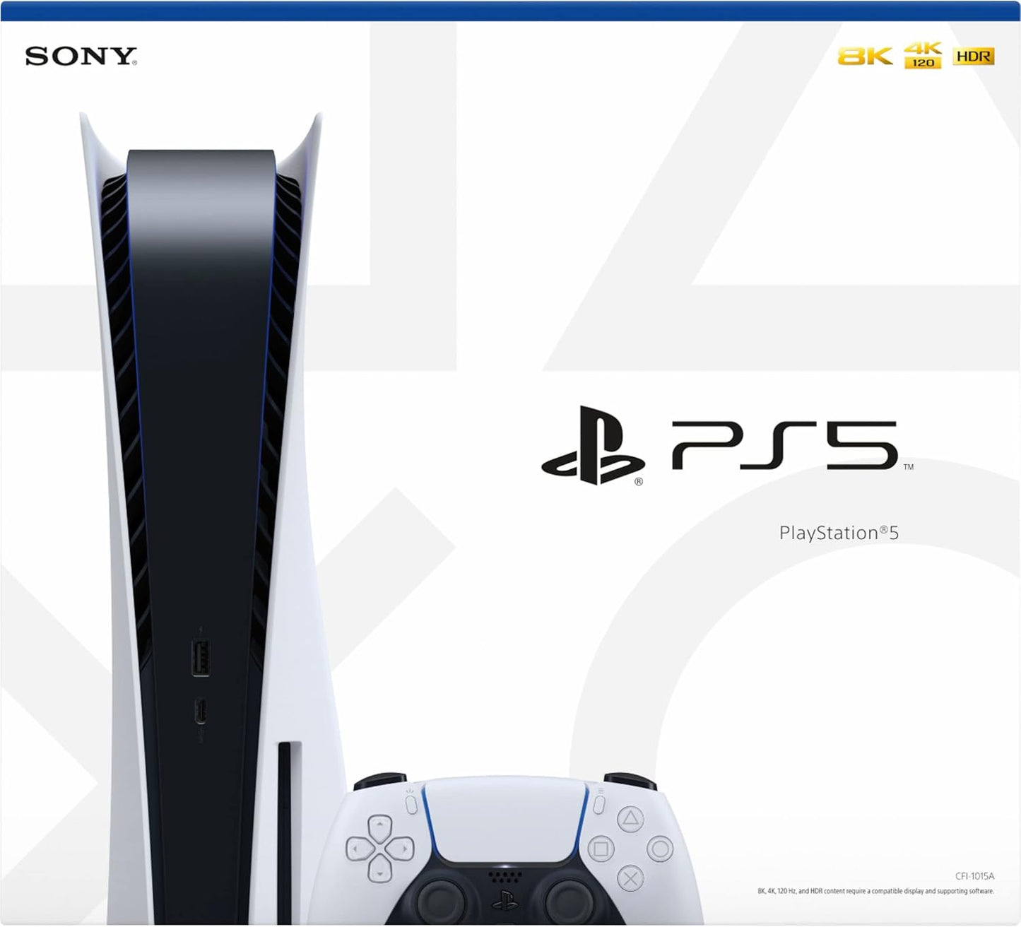 Sony 5 PlayStation 5 Disc Edition Console Bundle