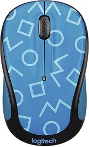 Logitech M325 Geo Blue Wireless Optical Mouse