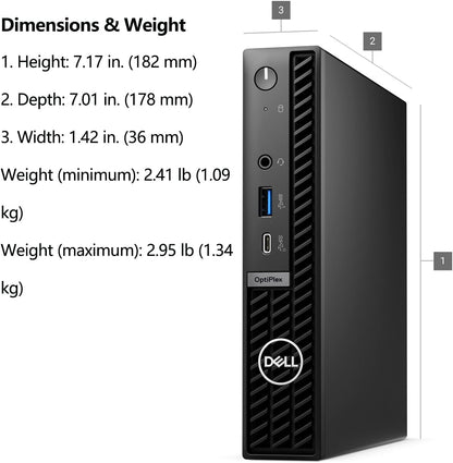 Dell 7020 MFF Mini PC i5 14500T 16GB 512GB SSD