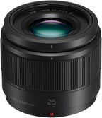 Panasonic 25mm f/1.7 Lumix G Micro 4/3 Lens Kit