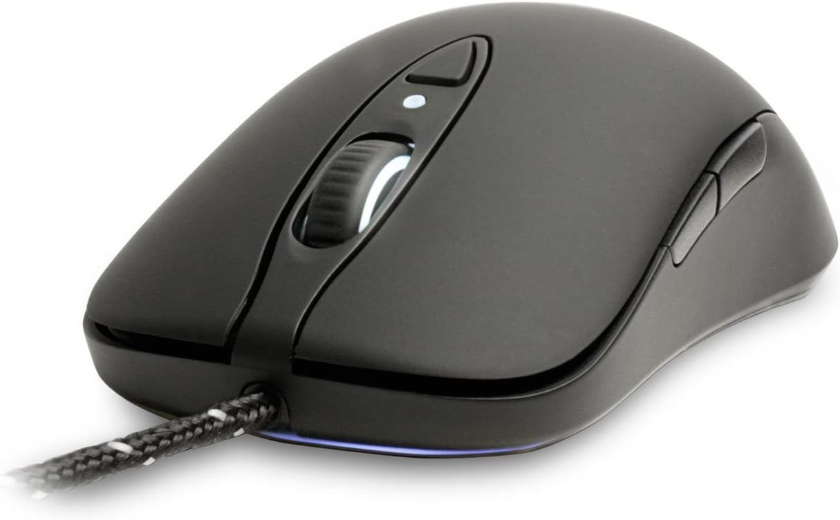 SteelSeries 62155 Sensei RAW Rubberized Black Gaming Mouse