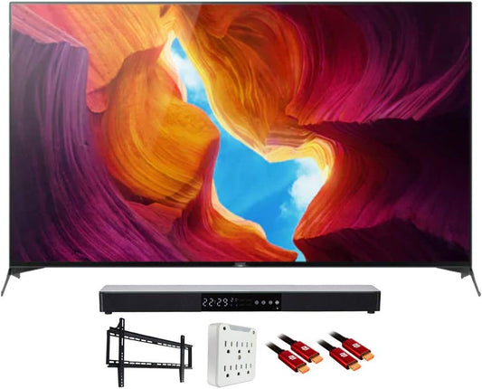 Sony E2SNXBR85X950H 85" 4K Ultra HD LED TV Soundbar Bundle