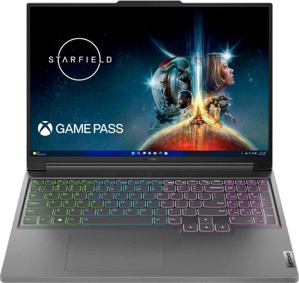 Lenovo Legion Slim 5 Gaming Laptop, Ryzen 5, RTX 4060, 64GB, 1TB SSD