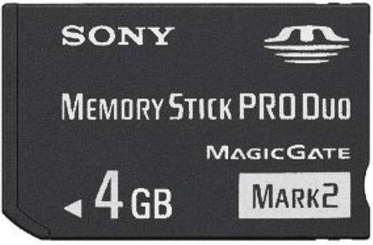 Sony PRO DUO 4GB Mark 2 Memory Stick PSP