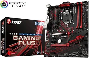 MSI B360 Gaming Plus Motherboard Intel LGA 1151 DDR4 — main product image
