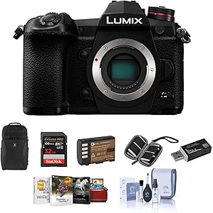 Panasonic G9 Lumix Mirrorless Camera Body Bundle — main product image
