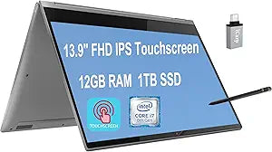 Lenovo Yoga C930 2-in-1 Touchscreen Laptop