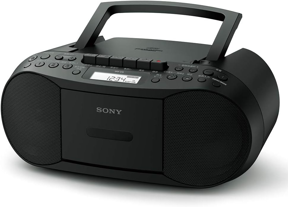 Sony CFD-S70 B CD Cassette Radio Boombox Black