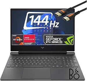 HP Victus 15.6" Gaming Laptop Ryzen 7 RTX 3050 Ti 1TB SSD