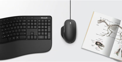 Microsoft RJG-00001 Ergonomic Mouse Black USB Wired