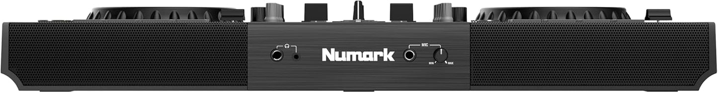 Numark MIXSTREAMPRO+ Standalone DJ Controller with Speakers and Wi-Fi