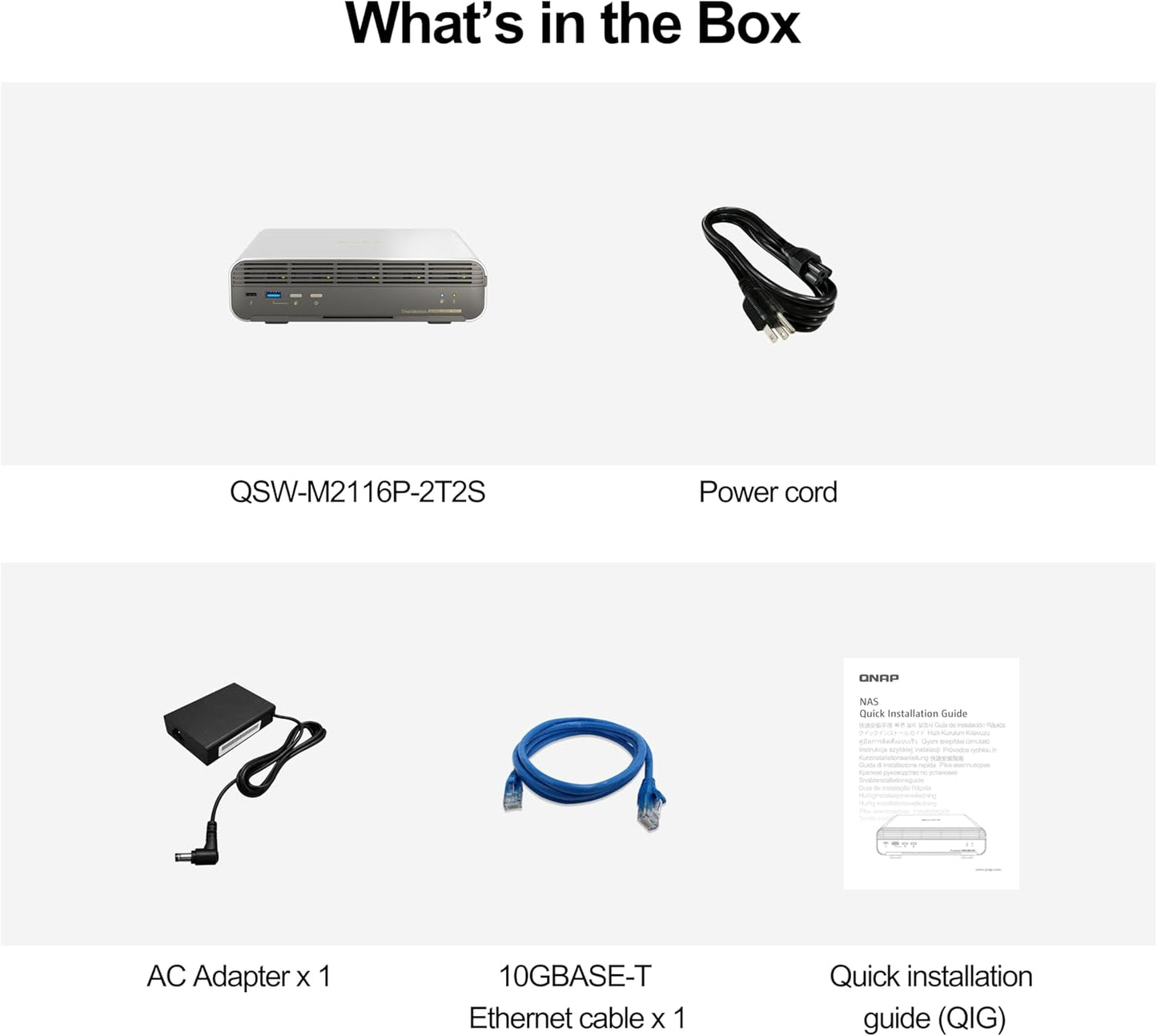 QNAP TBS-h574TX-i3 Thunderbolt 4 All-Flash NASbook