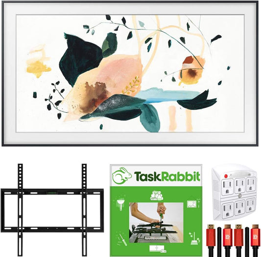 Samsung QN55LS03TA 55" The Frame 4K QLED TV Bundle