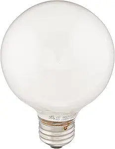 GE 12979 Soft White G25 Globe Bulb 40W