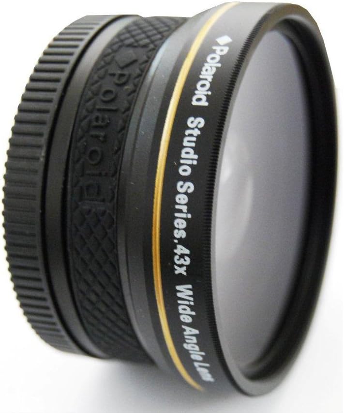 Polaroid PL4358W .43X HD Wide Angle Lens 58mm