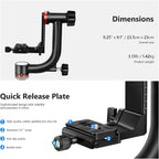 Neewer 10099646 Gimbal Tripod Head Heavy Duty