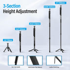 Sirui SIRUI 145 Rapid Carbon Fiber Monopod with Feet