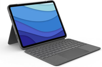 Logitech 920-010260 Combo Touch iPad Pro Keyboard Case Renewed